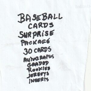 BASEBALL CARDS SURPRISE PACKAGE GRADED/JERSEY/ROOKIE CARDS 30